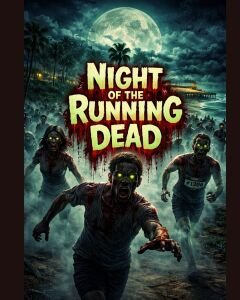 Night of the Running Dead 5K, 10K, 1 Miler, Half Marathon SummerWeen Series by Califlow Runs Logo