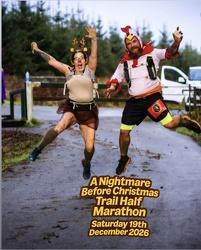 Nightmare Before Xmas Trail ½ Marathon Logo