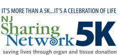 NJ Sharing Network 5K Celebration of Life Logo