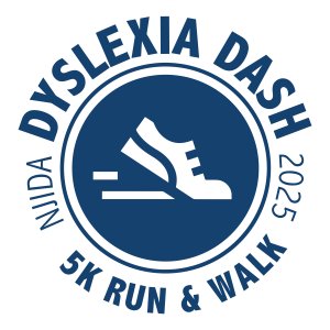 NJIDA Dyslexia Dash 5K Run/Walk Logo