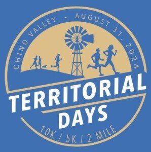 28th Annual Territorial Days 10k & 2 Mile Logo