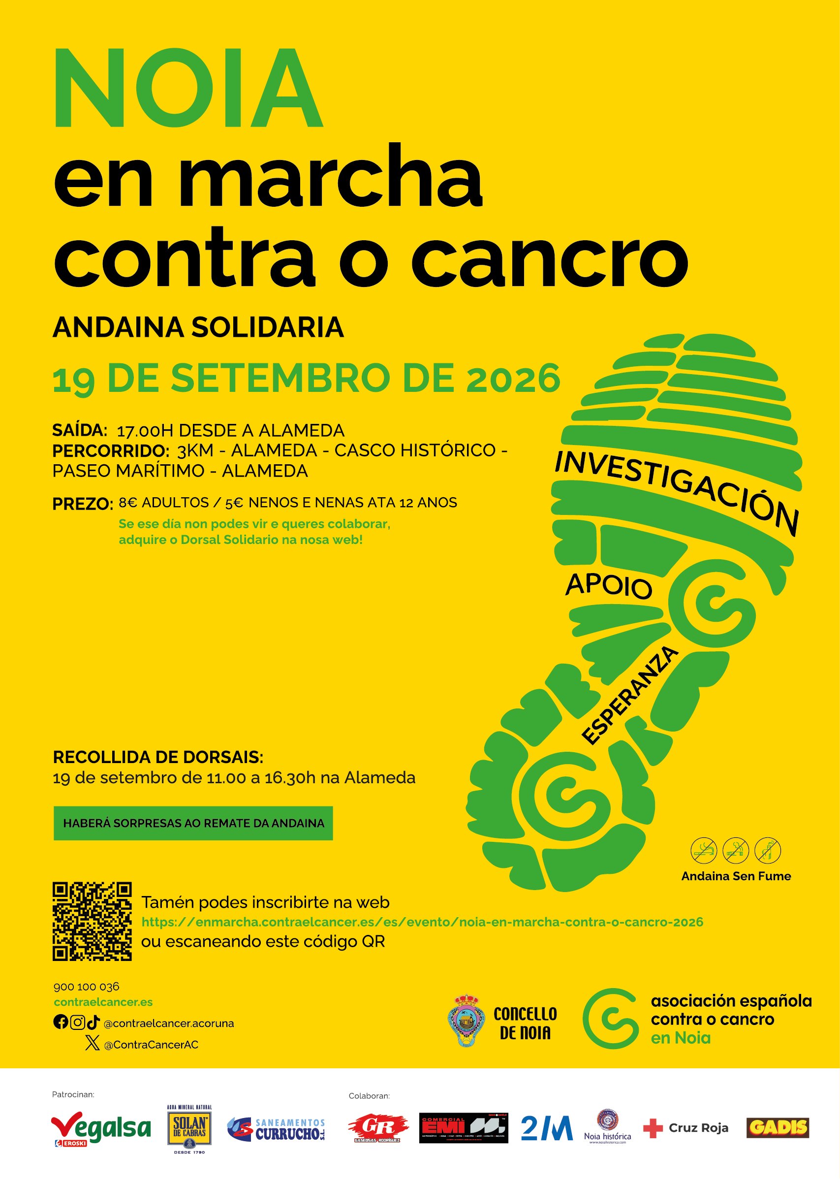 Noia en Marcha Contra o Cancro 2026