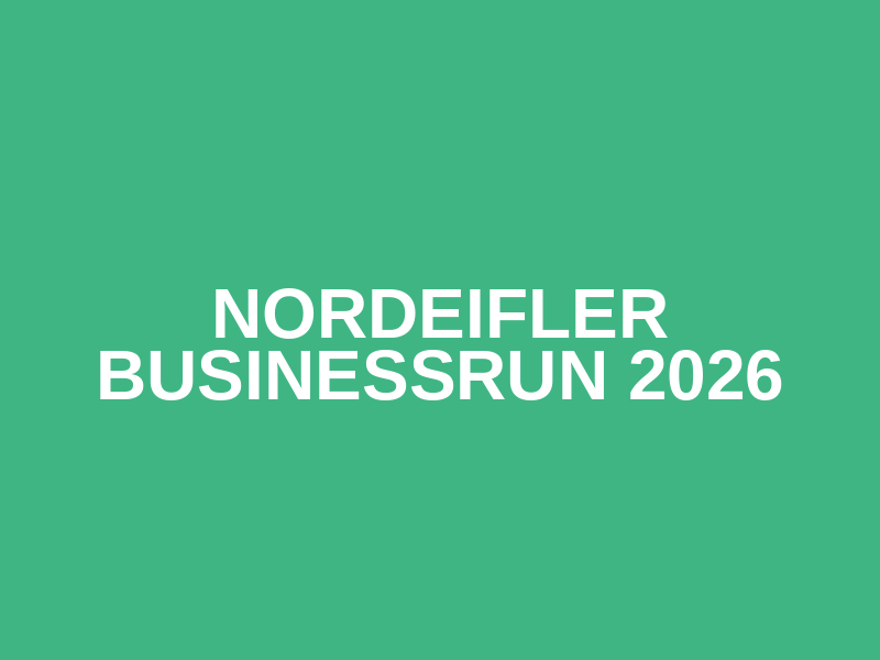Nordeifler Businessrun 2026 Logo