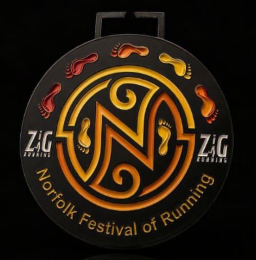 Norfolk Festival of Running Logo