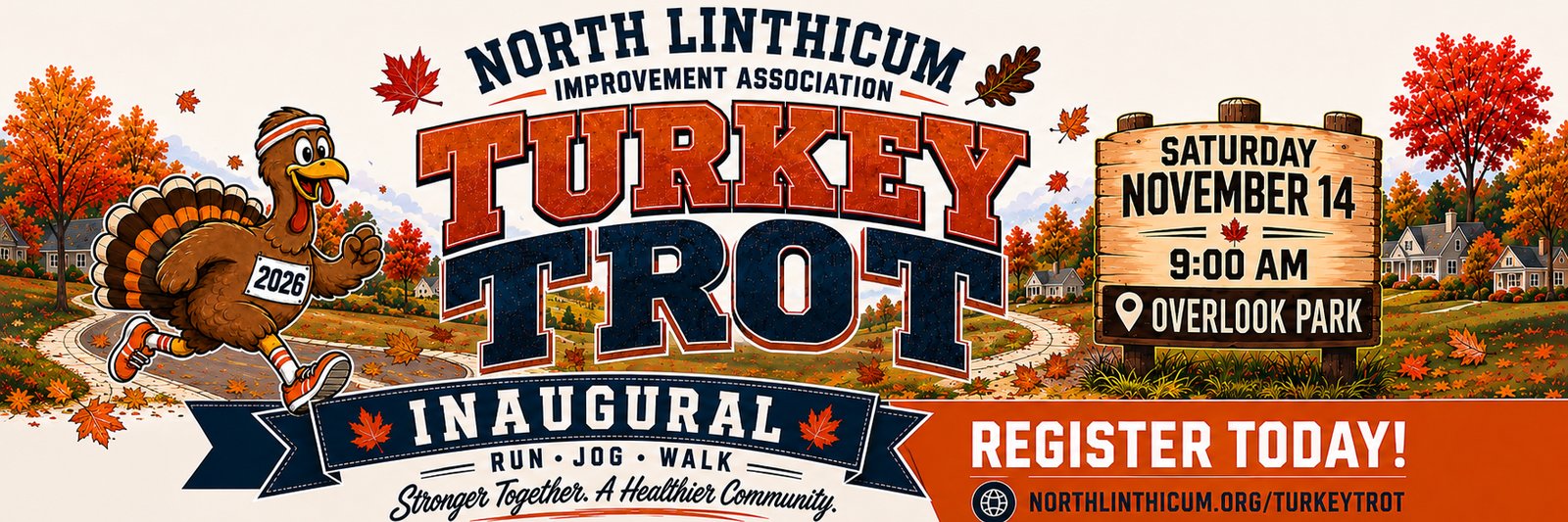 North Linthicum Improvement Association Turkey Trot 5k and Fun Walk