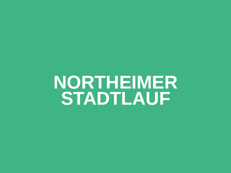 Northeimer Stadtlauf Logo