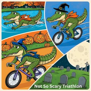 Not So Scary Triathlon Logo