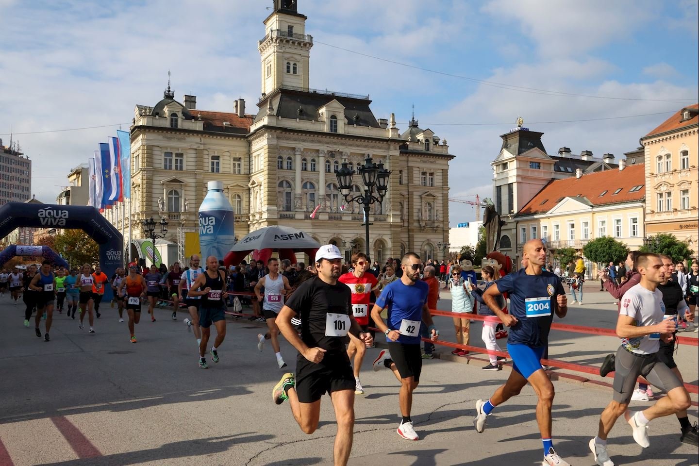 Novi Sad Marathon Logo