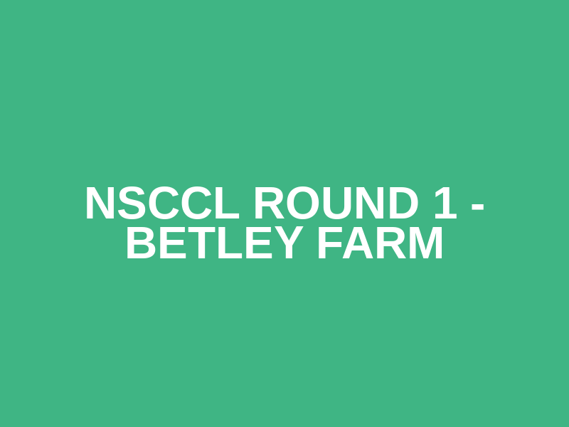 NSCCL round 1 - Betley Farm Logo