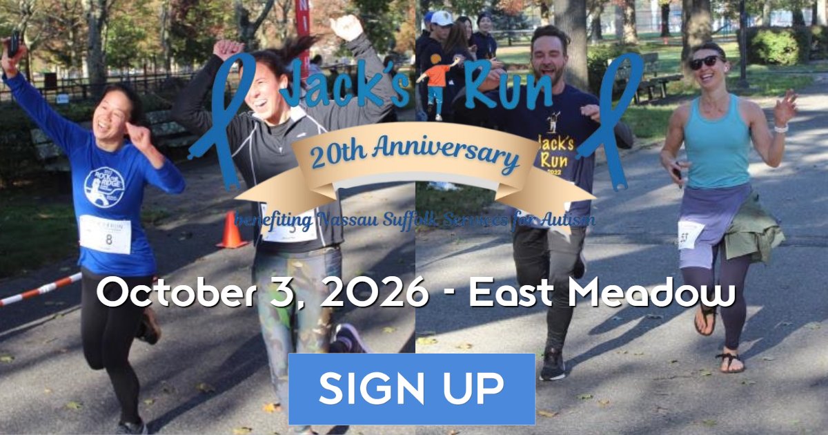 NSSA's Jack's Run 5K Run/Walk 2026 Logo