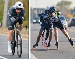 NYC Cup - Breezy Time Trial (Inline skates; Road, Fixed & TT bikes) Logo