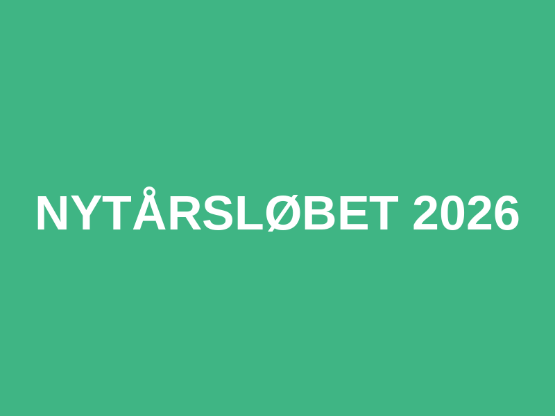 Nytårsløbet 2026 Logo