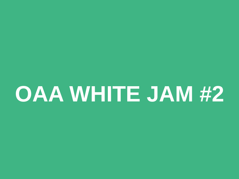 OAA WHITE JAM #2 Logo