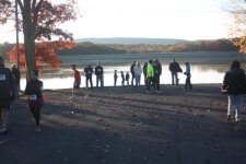 Oakland Mt. Lake Park Lions Club Autumn Glory 5k Run /2mile Walk for Sight Logo