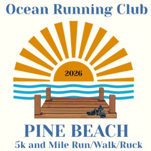 Ocean Running Club's Pine Beach 5k & 1 Mile Run AND 5k RUCK Logo