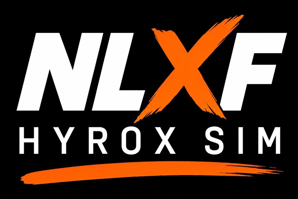 OCTOBER NLXF HYROX FULL SIM - INDIVIDUAL Logo