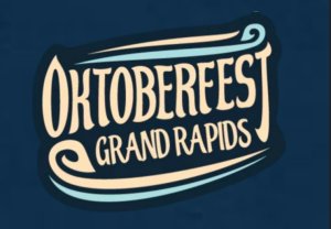 OktoberfestGR Bier Stein 5K and 8K presented by Xfinity Logo