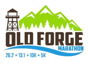 Old Forge Marathon Weekend - Ultra, Marathon, Half Marathon, 10K, 5K, Kayak, Bike Logo