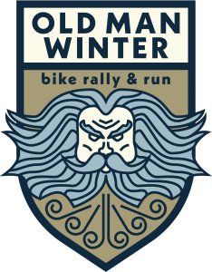Old Man Winter Bike Rally & Run Logo