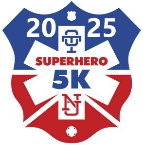 Old Tappan Emergency Services - Superhero 5k Logo