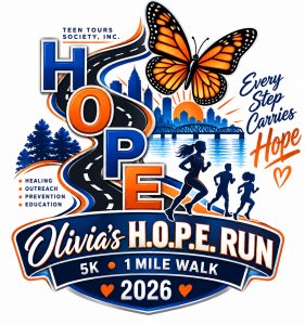 OLIVIA'S H.O.P.E. RUN 5K * 1K WALK Logo