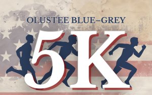OLUSTEE Blue/Grey 5K Logo