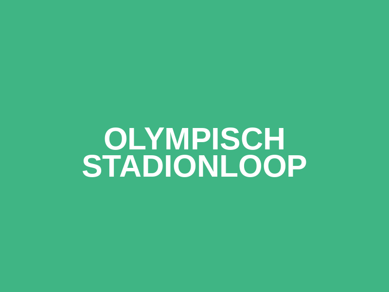 Olympisch Stadionloop