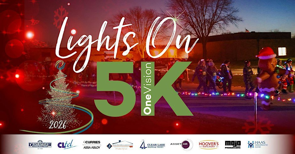 One Vision's 2026 Lights On 5K Run/Walk