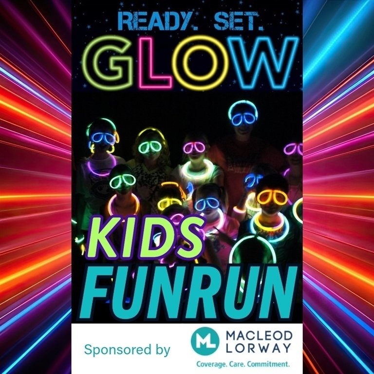 Open Hearth Glow Kids Fun Run Logo