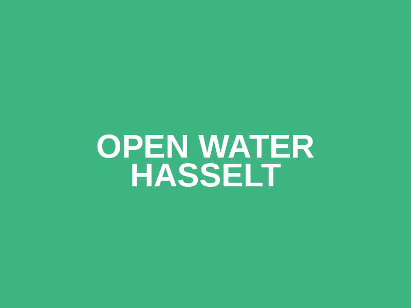 Open Water Hasselt Logo