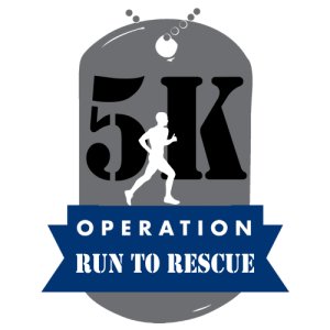 Operation Delta Dog - 5K Run to Rescue Logo
