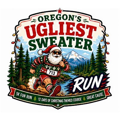Oregon’s Ugliest Sweater Run, brought to you by The Dirty U