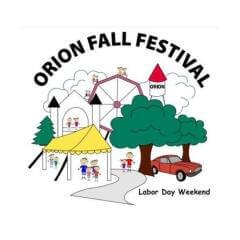 Orion Fall Fest Family Fun Run/Walk Logo