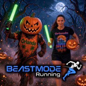 Orlando Halloween Pumpkin Glow Run 5K (Night) Logo