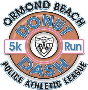 Ormond Beach Police Athletic League Donut Dash 5K Logo