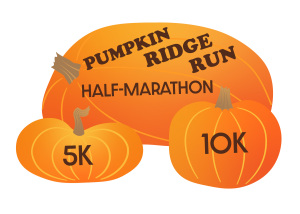 ORRC Pumpkin Ridge Run Half Marathon, 10k and 5K Logo