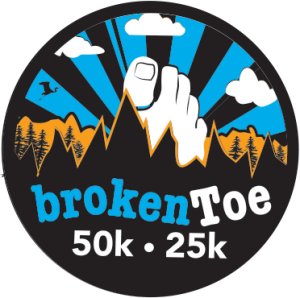 ORRRC Broken Toe 50k & 25K & Ruck Logo