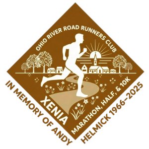 ORRRC Xenia Marathon, Half-Marathon, and 10K Logo