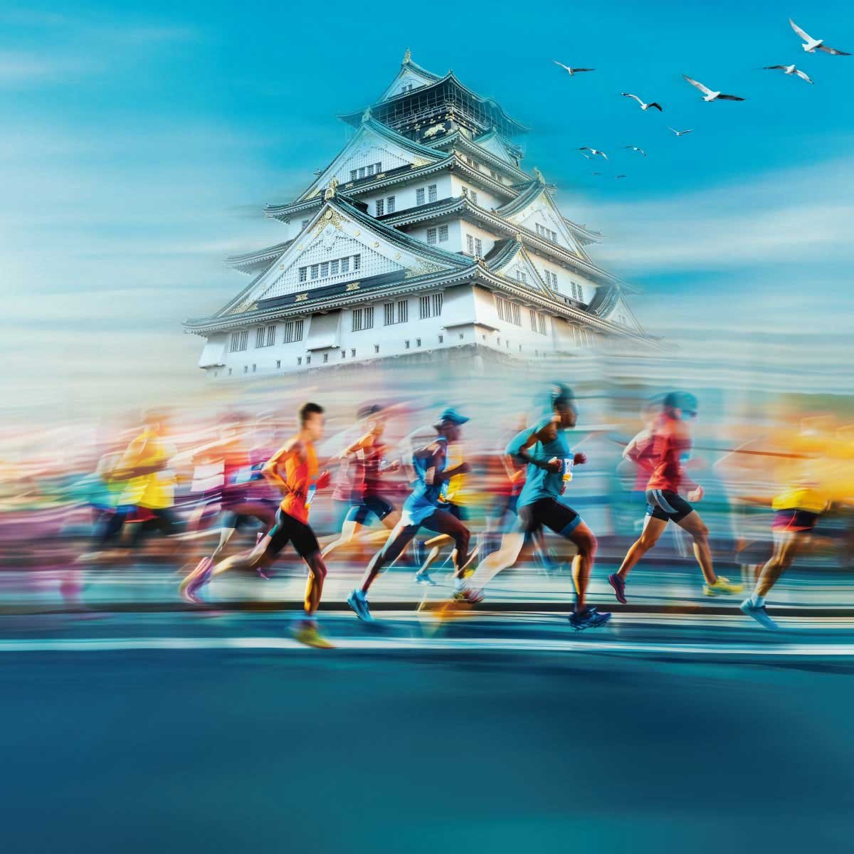 Osaka Half Marathon Logo