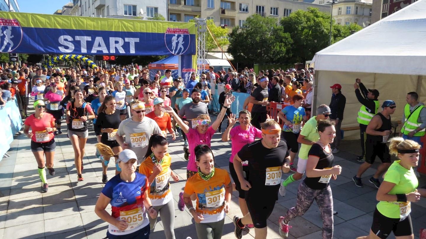Ostrava City Marathon Logo