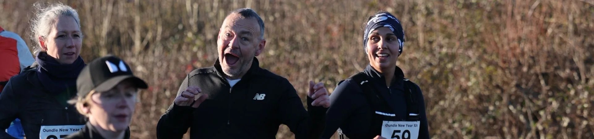 Oundle New Year 10k & 5k Logo