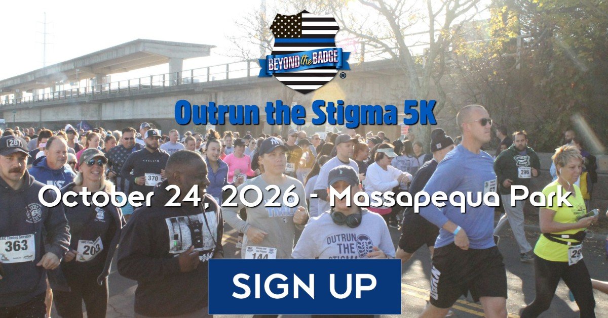 Outrun the Stigma 5K Run/Walk 2026 Logo