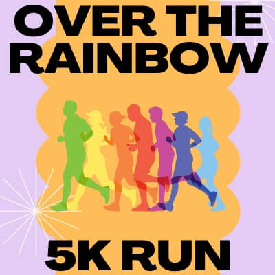 Over the Rainbow Run 5K Logo