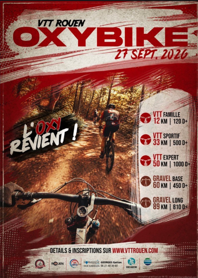 Oxybike 2026 randonnée VTT et Gravel Logo