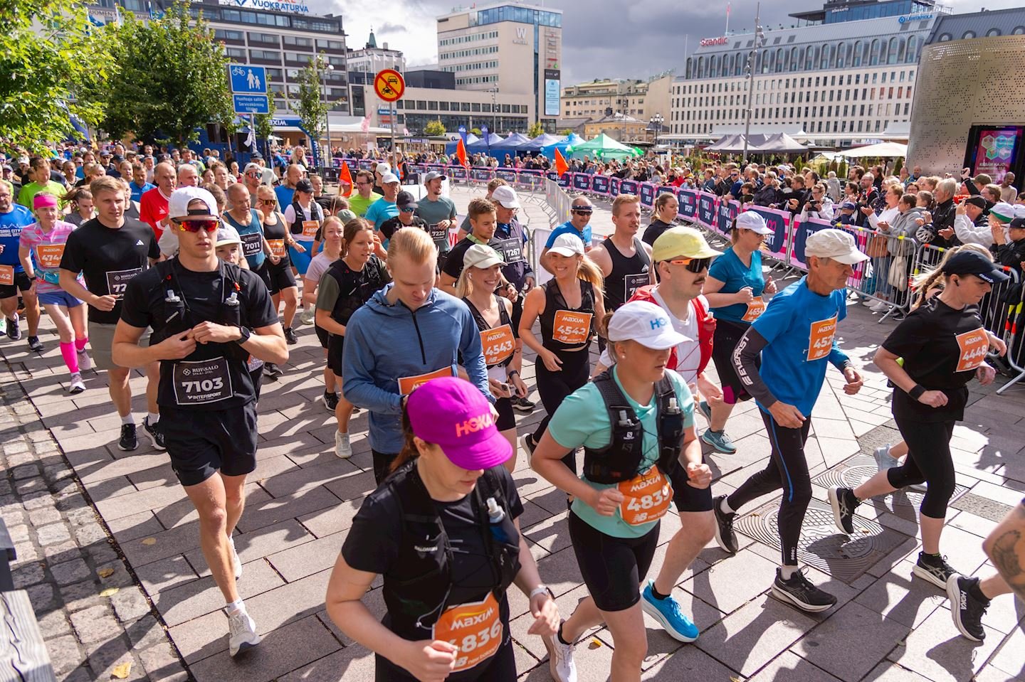 Paavo Nurmi Marathon Turku Finland Logo