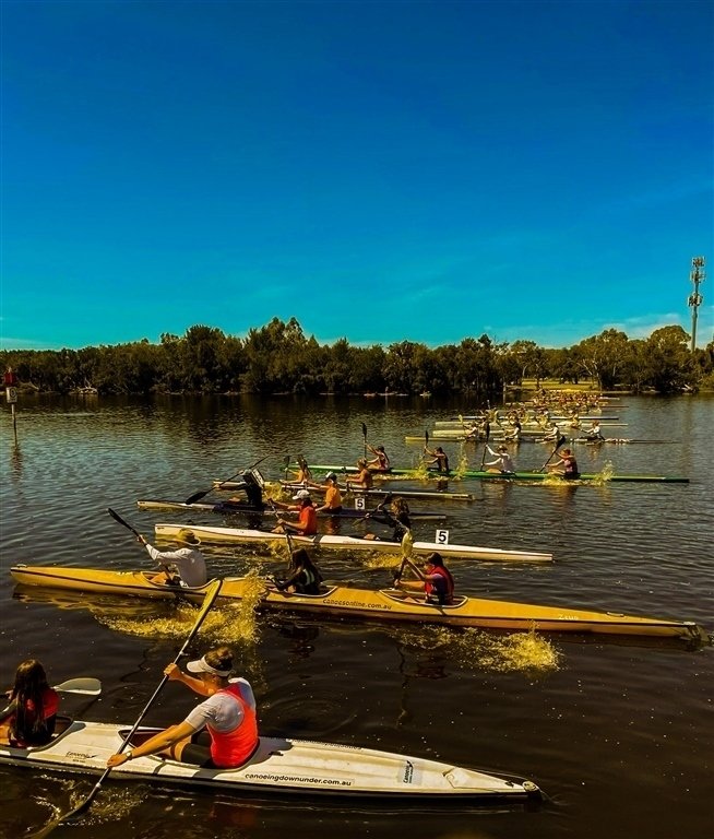 Paddle WA Live Lighter Canoe Sprint Regatta 2 2026 Logo