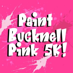 Paint Bucknell Pink 5K Logo
