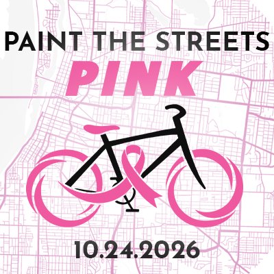 Paint the Streets Pink 2026 (Memphis) Logo