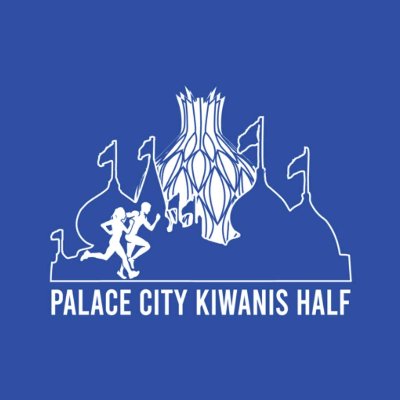 Palace City Kiwanis Half Marathon, 10k, and 5k Logo