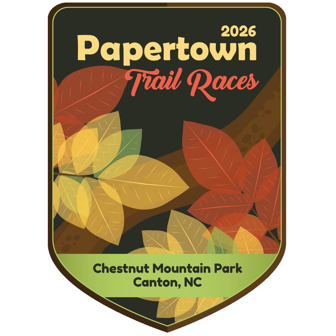 Papertown Trail Races Logo